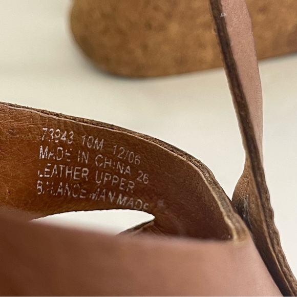 Artisan Wedge Platform Sandals #10M - Picture 4 of 10